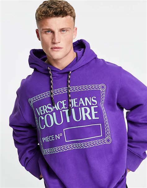 Versace Kapuzenpullover Mit Logo